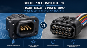 Read more about the article Solid Pin Connectors vs. Traditional Connectors: Which Is Best for Your Application?