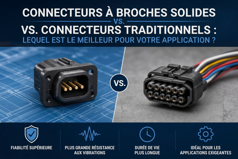 Read more about the article Connecteurs à broches fixes vs connecteurs traditionnels : lequel choisir pour votre application?